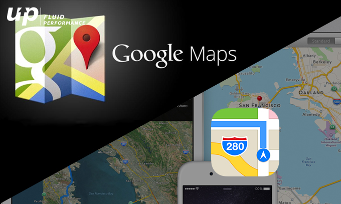 Maps applications: Google and Apple Map