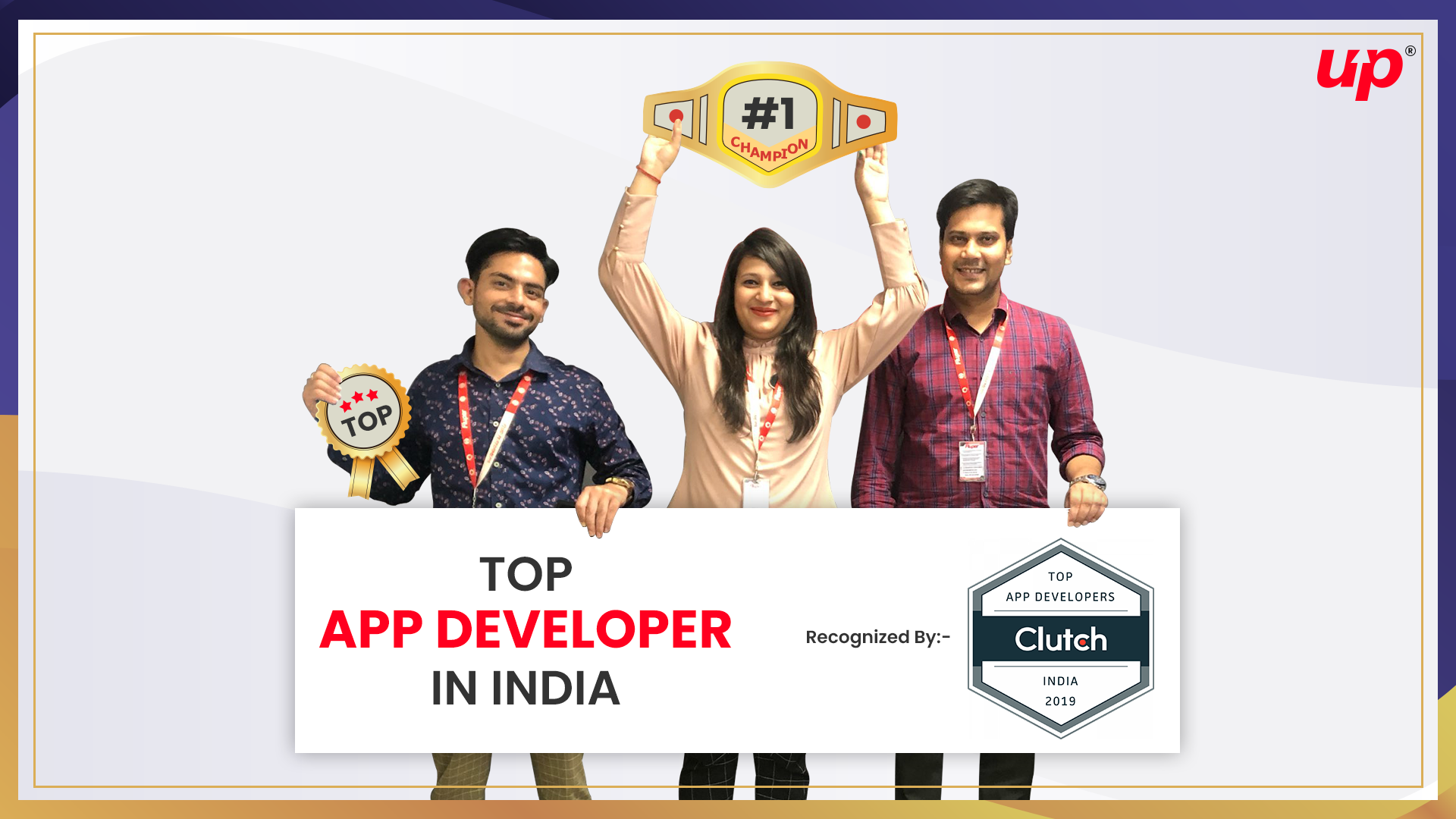 Fluper as Top App Developer by Clutch