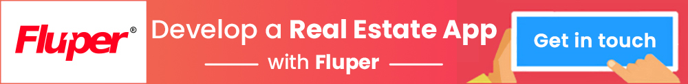 Fluper Real estate app