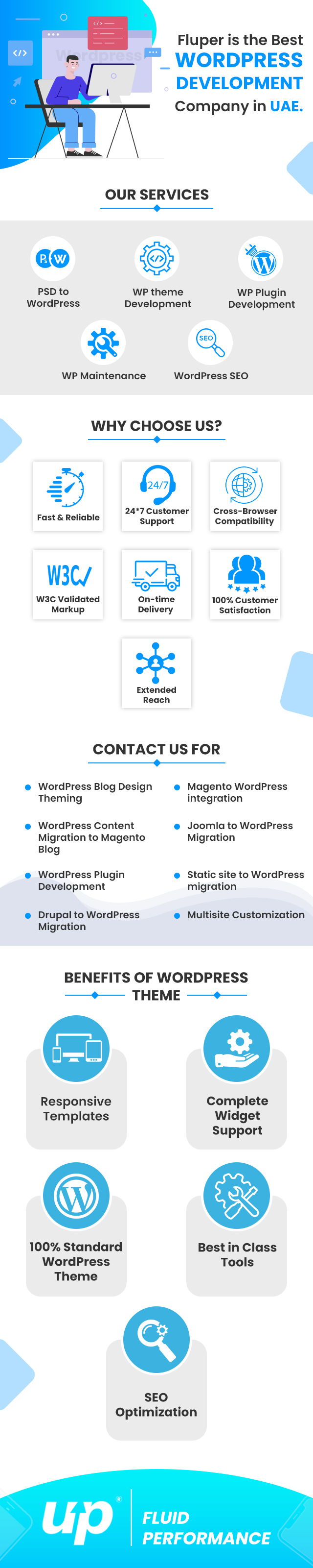 Hire WordPress Developer Infographics