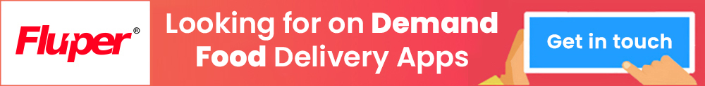 on demand food delivery app cta